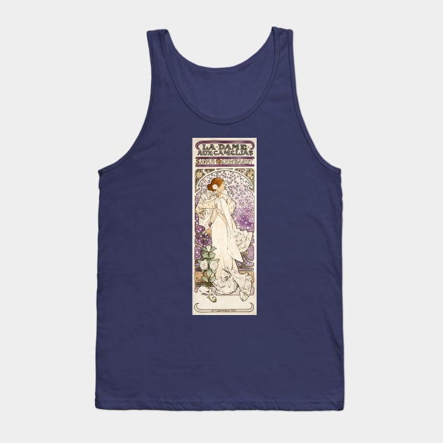 Art Nouveau 1920s Art Tank Top by AlondraHanley